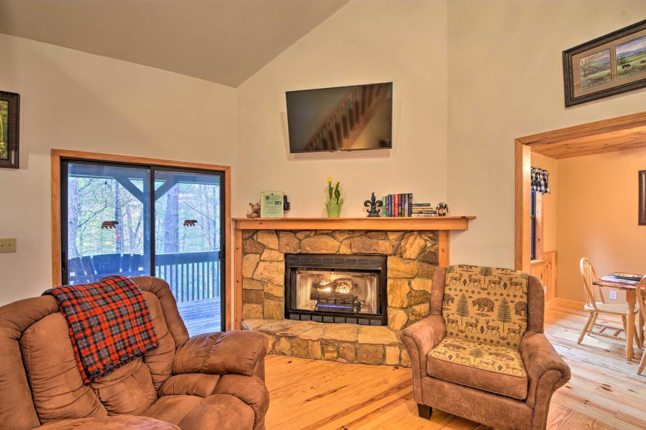 Modern Cabin With Deck In The Blue Ridge Mountains! Blairsville Extérieur photo
