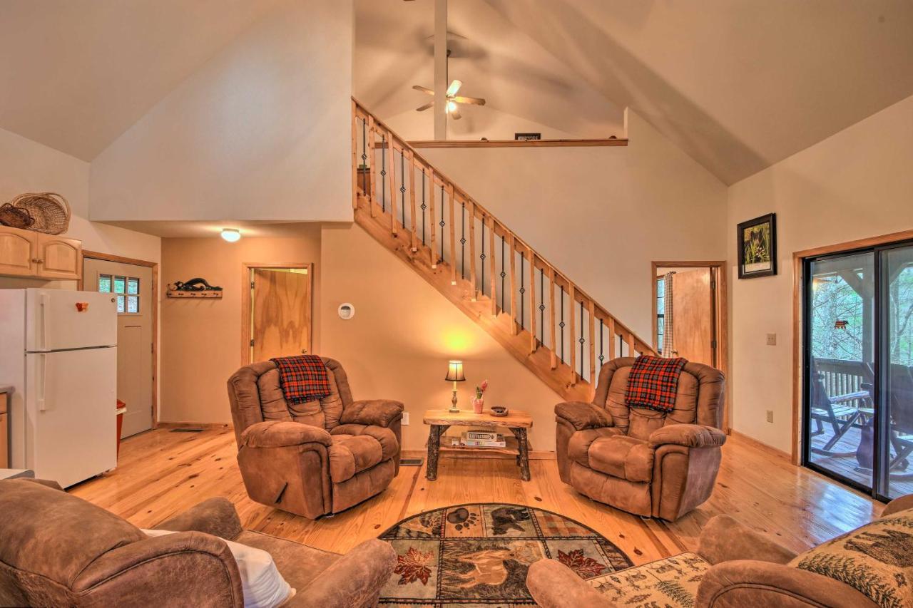 Modern Cabin With Deck In The Blue Ridge Mountains! Blairsville Extérieur photo