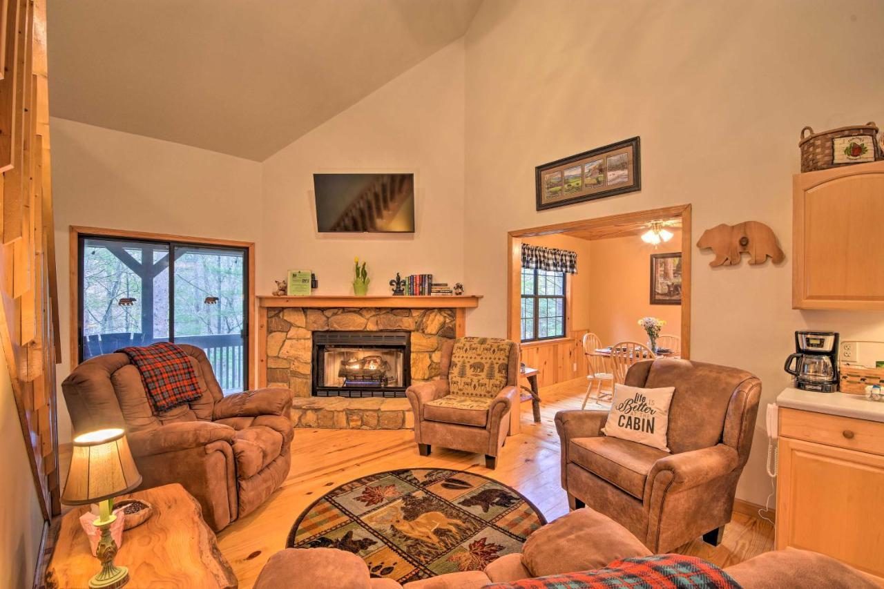 Modern Cabin With Deck In The Blue Ridge Mountains! Blairsville Extérieur photo